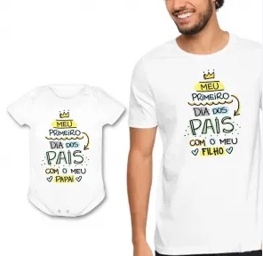 Camiseta Pai e Filho